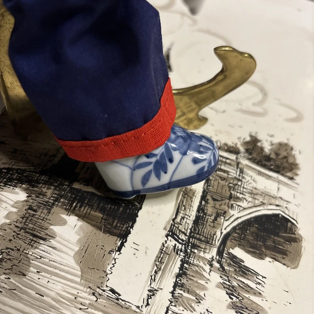 Asian Doll‎ Porcelain Hand Painted Details Face/Hair Design/Shoes And Clothing